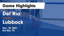 Del Rio  vs Lubbock  Game Highlights - Dec. 10, 2021