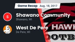 Recap: Shawano Community  vs. West De Pere  2017
