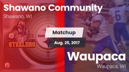 Matchup: Shawano Community vs. Waupaca  2017