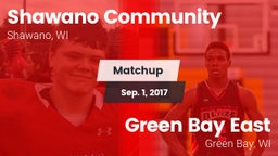 Matchup: Shawano Community vs. Green Bay East  2017