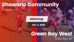 Matchup: Shawano Community vs. Green Bay West 2018