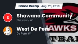 Recap: Shawano Community  vs. West De Pere  2019