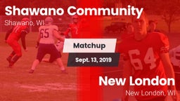Matchup: Shawano Community vs. New London  2019
