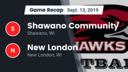 Recap: Shawano Community  vs. New London  2019