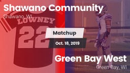 Matchup: Shawano Community vs. Green Bay West 2019