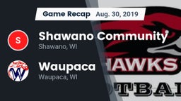 Recap: Shawano Community  vs. Waupaca  2019