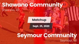 Matchup: Shawano Community vs. Seymour Community  2020