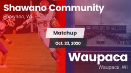 Matchup: Shawano Community vs. Waupaca  2020