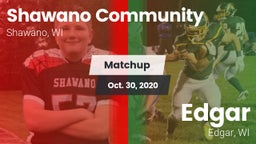 Matchup: Shawano Community vs. Edgar  2020