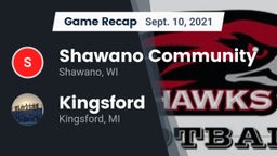 Recap: Shawano Community  vs. Kingsford  2021