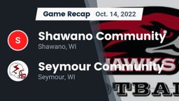 Recap: Shawano Community  vs. Seymour Community  2022