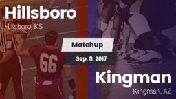 Matchup: Hillsboro High vs. Kingman  2017