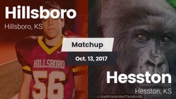 Matchup: Hillsboro High vs. Hesston  2017