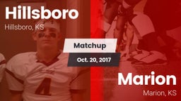 Matchup: Hillsboro High vs. Marion  2017
