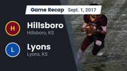 Recap: Hillsboro  vs. Lyons  2017