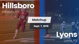 Matchup: Hillsboro High vs. Lyons  2018