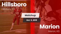 Matchup: Hillsboro High vs. Marion  2018