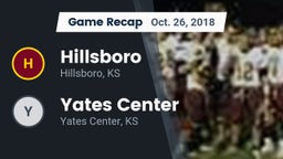 Recap: Hillsboro  vs. Yates Center  2018
