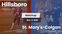 Matchup: Hillsboro High vs. St. Mary's-Colgan  2018