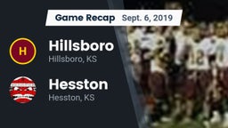 Recap: Hillsboro  vs. Hesston  2019