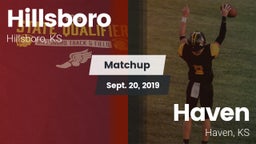 Matchup: Hillsboro High vs. Haven  2019
