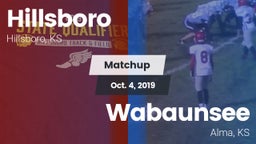 Matchup: Hillsboro High vs. Wabaunsee  2019
