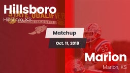 Matchup: Hillsboro High vs. Marion  2019