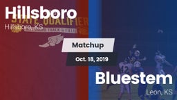 Matchup: Hillsboro High vs. Bluestem  2019