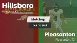 Matchup: Hillsboro High vs. Pleasanton  2019
