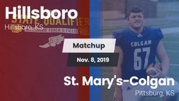 Matchup: Hillsboro High vs. St. Mary's-Colgan  2019