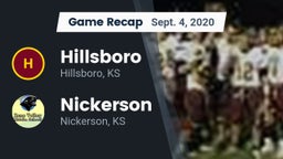 Recap: Hillsboro  vs. Nickerson  2020