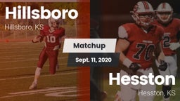 Matchup: Hillsboro High vs. Hesston  2020