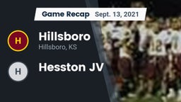 Recap: Hillsboro  vs. Hesston  JV 2021