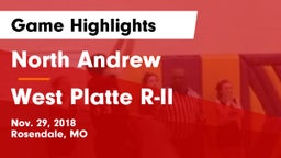 North Andrew  vs West Platte R-II  Game Highlights - Nov. 29, 2018