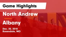North Andrew  vs Albany  Game Highlights - Dec. 20, 2018