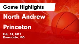 North Andrew  vs Princeton  Game Highlights - Feb. 24, 2021