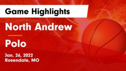 North Andrew  vs Polo  Game Highlights - Jan. 26, 2022