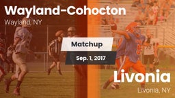 Matchup: Wayland-Cohocton vs. Livonia  2017