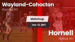 Matchup: Wayland-Cohocton vs. Hornell  2017