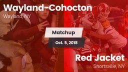 Matchup: Wayland-Cohocton vs. Red Jacket  2018