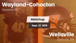 Matchup: Wayland-Cohocton vs. Wellsville  2019