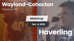 Matchup: Wayland-Cohocton vs. Haverling  2019