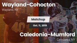 Matchup: Wayland-Cohocton vs. Caledonia-Mumford 2019