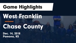 West Franklin  vs Chase County  Game Highlights - Dec. 14, 2018
