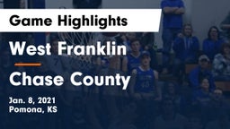 West Franklin  vs Chase County  Game Highlights - Jan. 8, 2021