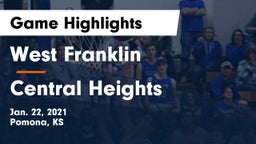 West Franklin  vs Central Heights  Game Highlights - Jan. 22, 2021