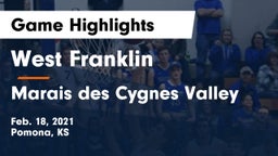 West Franklin  vs Marais des Cygnes Valley  Game Highlights - Feb. 18, 2021