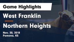 West Franklin  vs Northern Heights  Game Highlights - Nov. 30, 2018