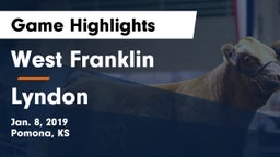 West Franklin  vs Lyndon  Game Highlights - Jan. 8, 2019