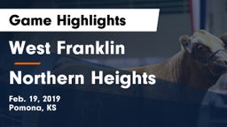 West Franklin  vs Northern Heights  Game Highlights - Feb. 19, 2019